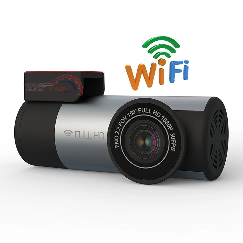 

Автомобильный видеорегистратор HD Wi-Fi, видеорегистратор для вождения, USB-видеорегистратор с ночным видением и углом обзора 150 °, парковочный ...
