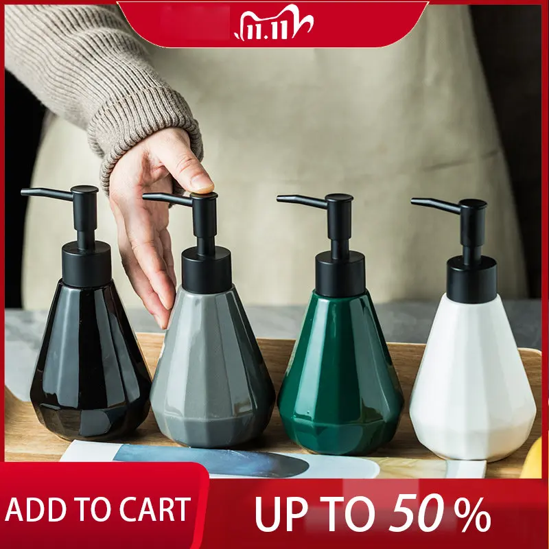 250ML Ceramic Soap Dispenser Bathroom Accessories Hand Sanitizer Bottle Hotel Club Sanitizer Holder Lotion Press Bottle
250ML Ceramic Soap Dispenser Bathroom Accessories Hand Sanitizer Bottle Hotel Club Sanitizer Holder Lotion Press Bottle