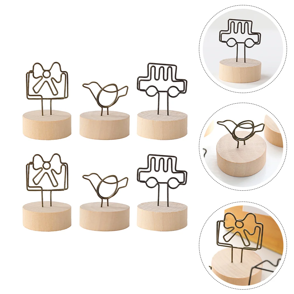 6pcs Practical Durable Decorative Photo Clips Message Clips for Home Desktop Office
6pcs Practical Durable Decorative Photo Clips Message Clips for Home Desktop Office