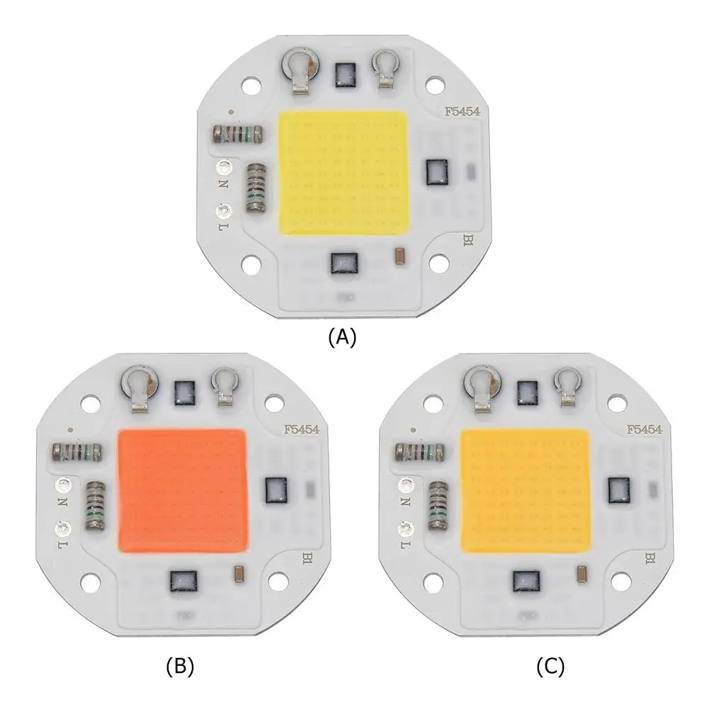 High Power 20W COB LED Lamp Chip AC220V LED Bulb Flood Light Chip DIY Floodlight Full Spectrum White Warm Three Light Colors
High Power 20W COB LED Lamp Chip AC220V LED Bulb Flood Light Chip DIY Floodlight Full Spectrum White Warm Three Light Colors
