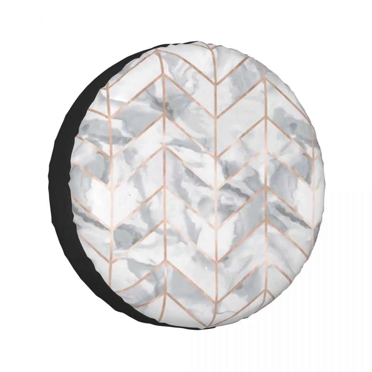 Marble Herringbone Rose Spare Tire Cover Universal Waterproof Protection Wheel Cover Fit for Jeep Trailer RV SUV Camper Vehicle
Marble Herringbone Rose Spare Tire Cover Universal Waterproof Protection Wheel Cover Fit for Jeep Trailer RV SUV Camper Vehicle