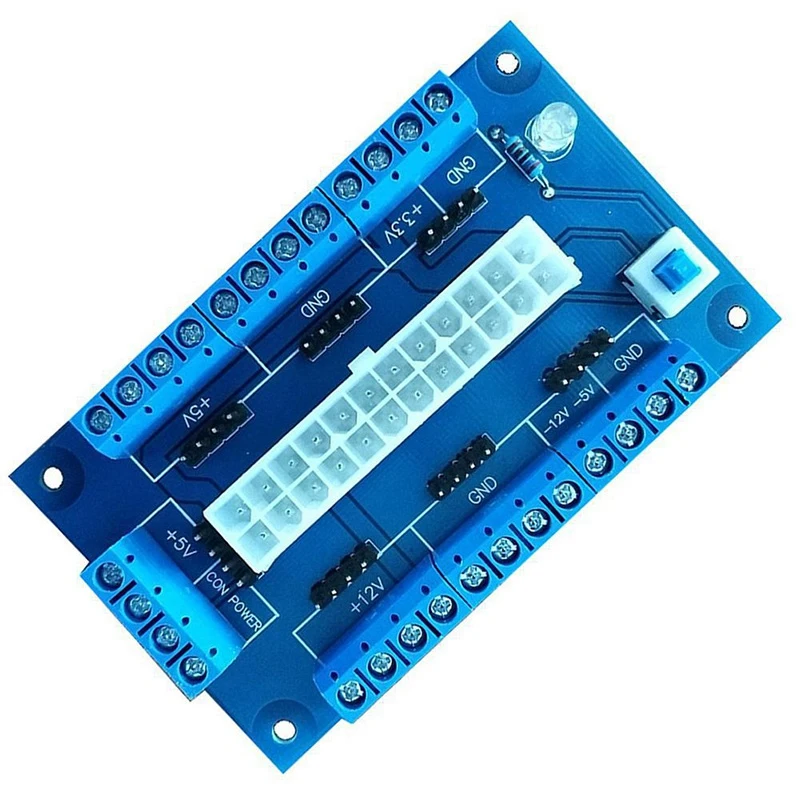 Bench Top DIY Adapter Computer 24/20-Pin Desktop PC Breakout Board Module ATX Accessories Power Supply
Bench Top DIY Adapter Computer 24/20-Pin Desktop PC Breakout Board Module ATX Accessories Power Supply