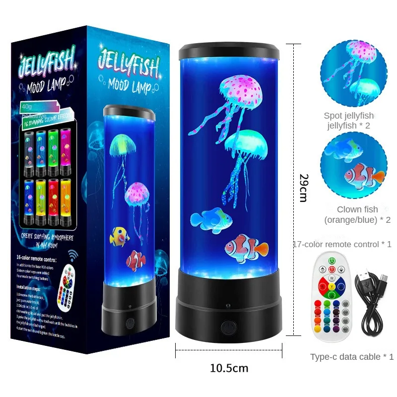 Портативный ночник Медуза LED
Портативный ночник Медуза LED