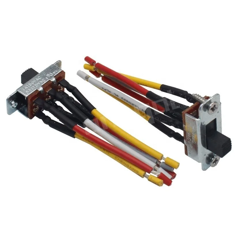 2pcs 3a 6A 250vac ZE-209-22 celling fan reverse direction DPDT on Panel Mount Vertical wiring Slide Switches
2pcs 3a 6A 250vac ZE-209-22 celling fan reverse direction DPDT on Panel Mount Vertical wiring Slide Switches