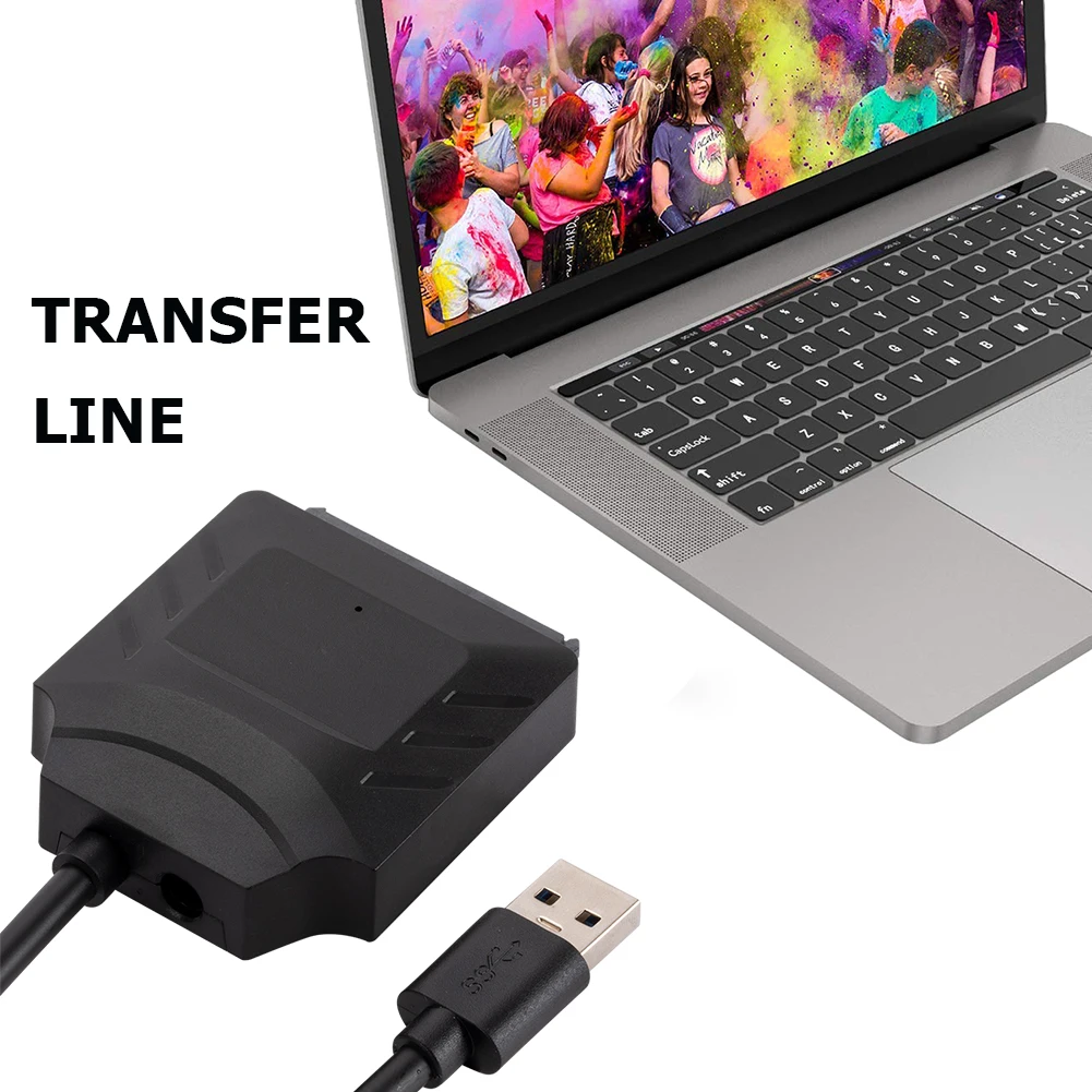 Кабель адаптера для жесткого диска SATA III к USB 3 0, переходник, кабель для 3,5/2,5 "HDD/SSD 47 см, черный, 5 Гбит/с
Кабель адаптера для жесткого диска SATA III к USB 3 0, переходник, кабель для 3,5/2,5 "HDD/SSD 47 см, черный, 5 Гбит/с