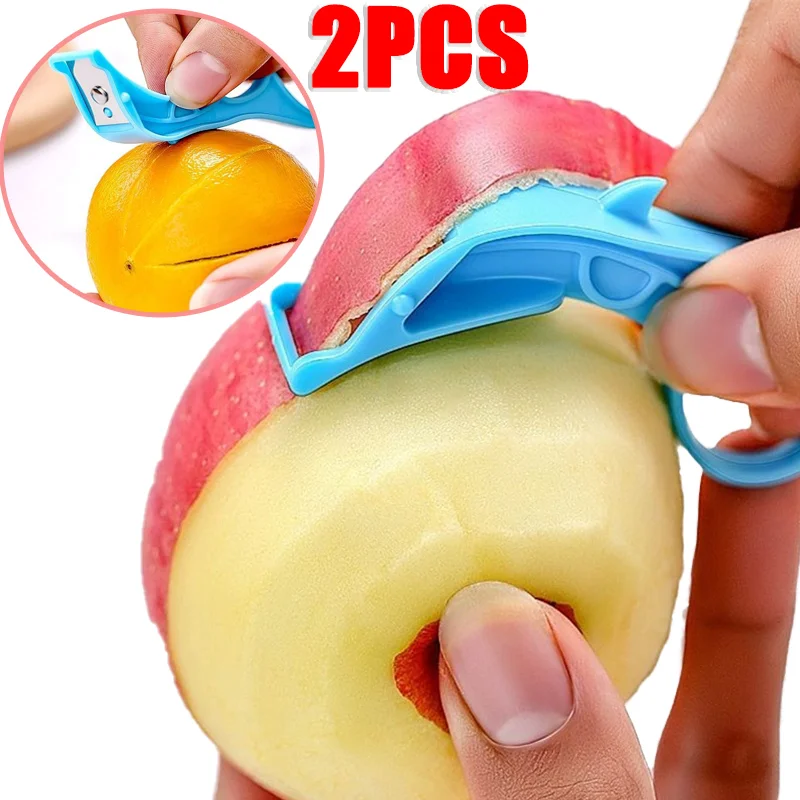

2/1PCS Fruit Pear Kiwi Peeler Stainless Steel Vegetable Peelers Portable Orange Cutter Manual Potatoes Peeler Kitchen Gadgets