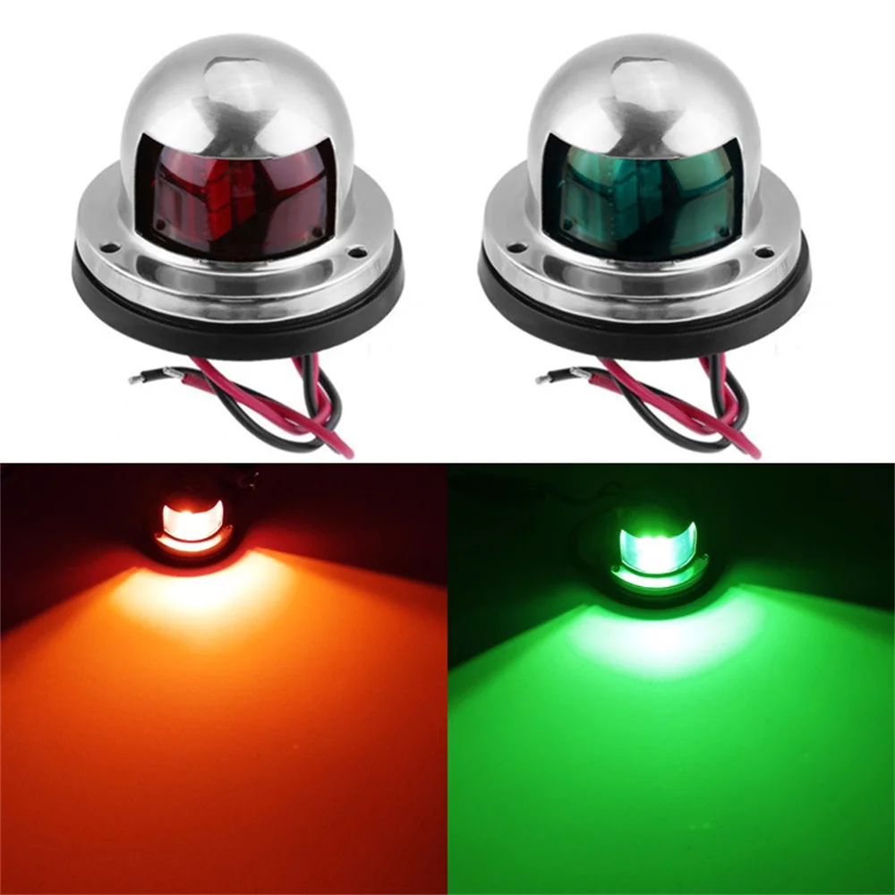 1 x Set Running Lights For Boat 12V LED Navigation Lighting Boat Position Lights Yacht Marine Lights Waterproof Chrome Red Green
1 x Set Running Lights For Boat 12V LED Navigation Lighting Boat Position Lights Yacht Marine Lights Waterproof Chrome Red Green
