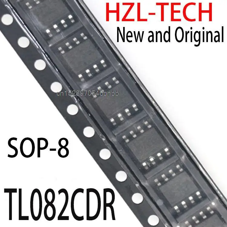 100PCS New and Original SOP-8 TL082C SOP TL082 082CDR SMD TL082CDT TL082CDR