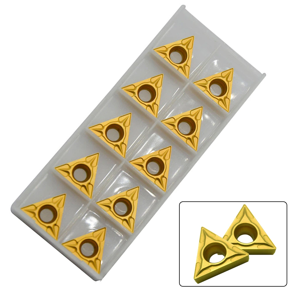 10PCS TCMT32.51 TCMT16T304 US735 Cutter Indexable CNC Carbide Insert Turning Mechanical Workshop Tools Machinery
10PCS TCMT32.51 TCMT16T304 US735 Cutter Indexable CNC Carbide Insert Turning Mechanical Workshop Tools Machinery