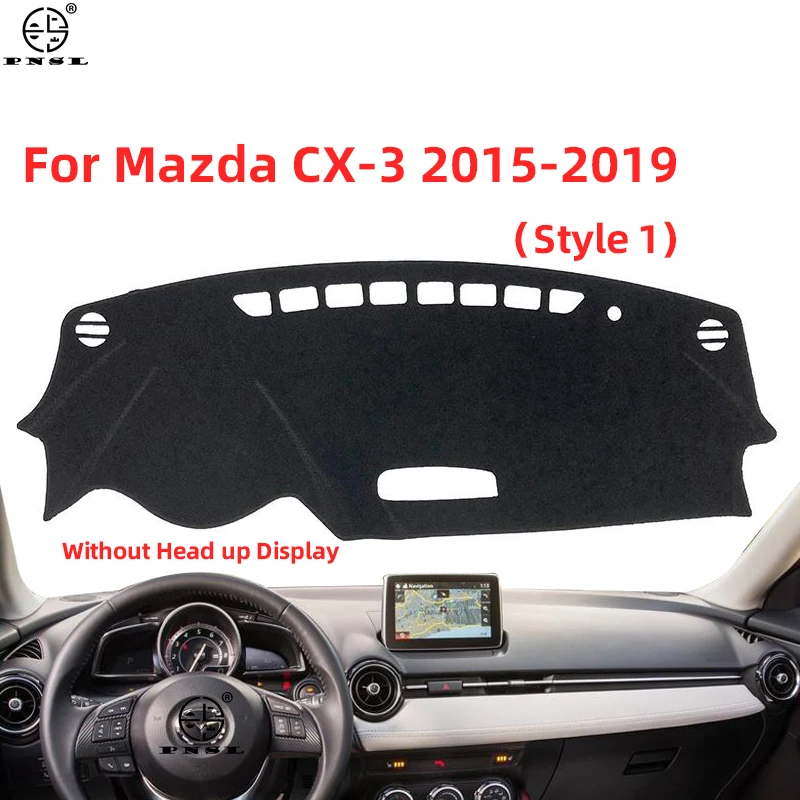

For Mazda CX-3 2015 2016 2017 2018 2019 Car Dashboard Cover Pat Dash Board Mat Carpet Dashmat Cape Sunshade Protect Accessories