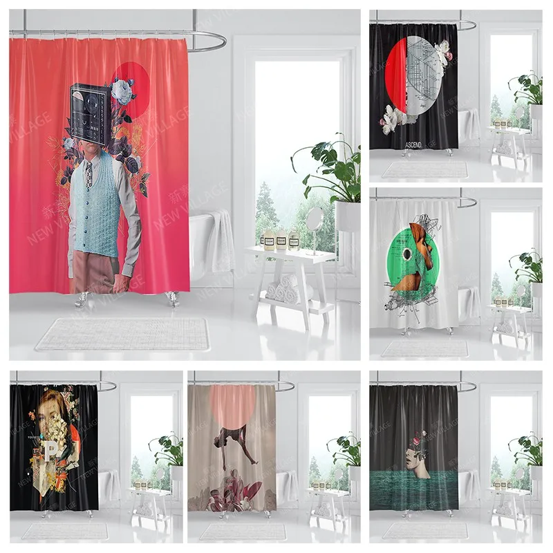 Waterproof fabric shower curtains Bathroom curtain accessories Bath curtain for shower 180x200cm 240*200 anime boho decoration
Waterproof fabric shower curtains Bathroom curtain accessories Bath curtain for shower 180x200cm 240*200 anime boho decoration