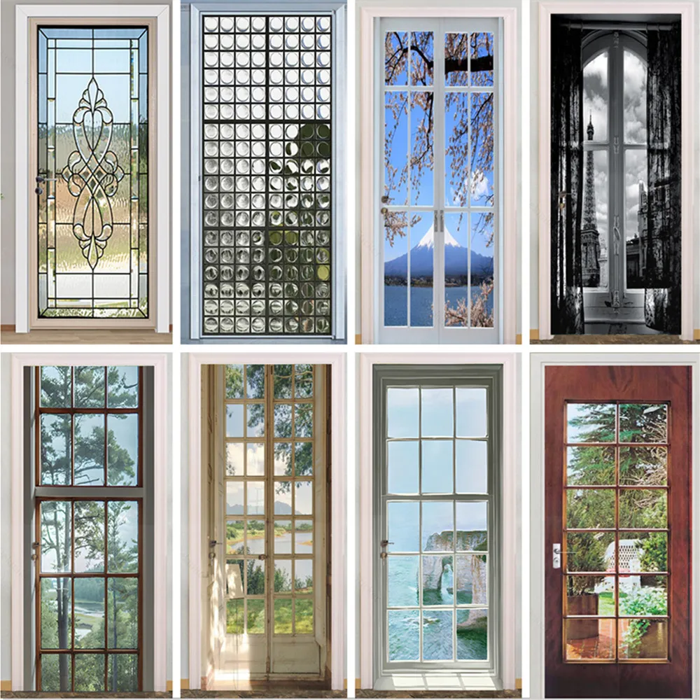 Glass Outside Landscape Door Stickers Muraux Home Wedding Decoration Wallpaper Poster Room Decor Aesthetic Bathroom Accessories
Glass Outside Landscape Door Stickers Muraux Home Wedding Decoration Wallpaper Poster Room Decor Aesthetic Bathroom Accessories