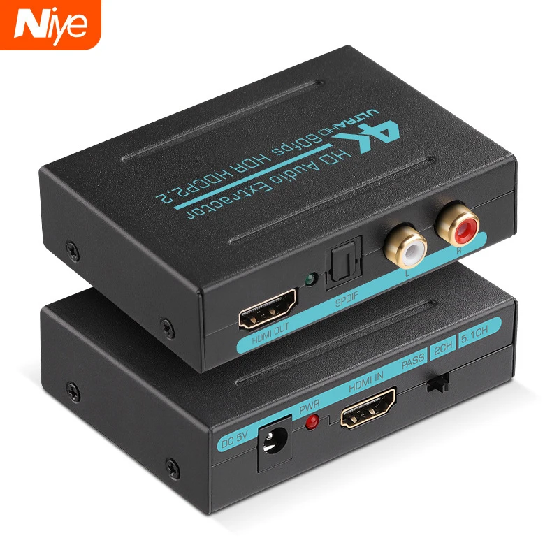 4K HDMI-compatible Switcher 4K 60Hz Bi-Direction 1x2/2x1 HDR Audio Adapter for PS4 TV Box 4K HD HDMI-compatible Switcher
4K HDMI-compatible Switcher 4K 60Hz Bi-Direction 1x2/2x1 HDR Audio Adapter for PS4 TV Box 4K HD HDMI-compatible Switcher