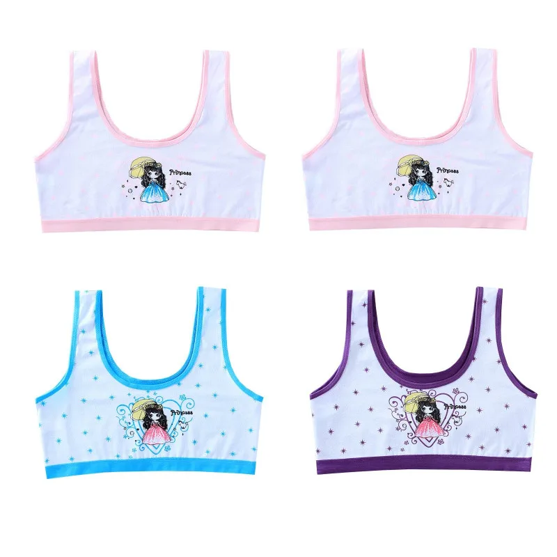 3Pcs/Lot Girl Bra Cartoon Children Vest Bra Tube Top 8-15 Years Old Comfortable Cotton Training Bra
3Pcs/Lot Girl Bra Cartoon Children Vest Bra Tube Top 8-15 Years Old Comfortable Cotton Training Bra