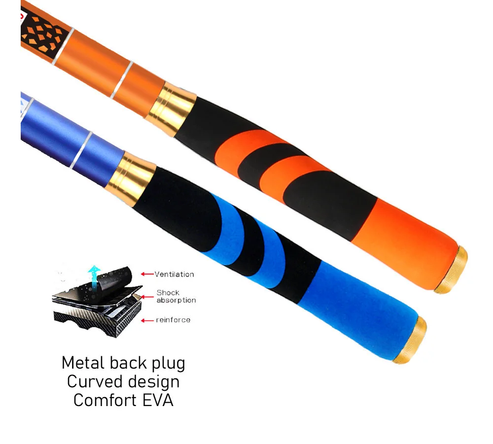 JOSBY Ultralight Telescopic Hand Pole Carbon Fiber Stream Carp Fishing Rod Portable Fishing Accessories 2.7/3.6/4.5/5.4/6.3/7.2M
JOSBY Ultralight Telescopic Hand Pole Carbon Fiber Stream Carp Fishing Rod Portable Fishing Accessories 2.7/3.6/4.5/5.4/6.3/7.2M