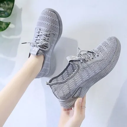 Women Shoes Mesh Breathable Flat Shoes Women Platform Wedge Sneakers Women Hollow Out Casual Shoes Zapatillas De Mujer
Women Shoes Mesh Breathable Flat Shoes Women Platform Wedge Sneakers Women Hollow Out Casual Shoes Zapatillas De Mujer
