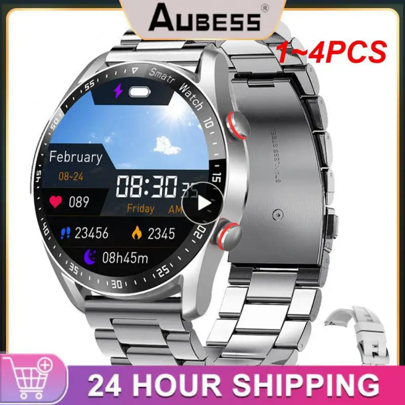 1~4PCS New Call Smart Watch Men Waterproof Sport Fitness Tracker Weather Display Man Smartwatch For Huawei
1~4PCS New Call Smart Watch Men Waterproof Sport Fitness Tracker Weather Display Man Smartwatch For Huawei