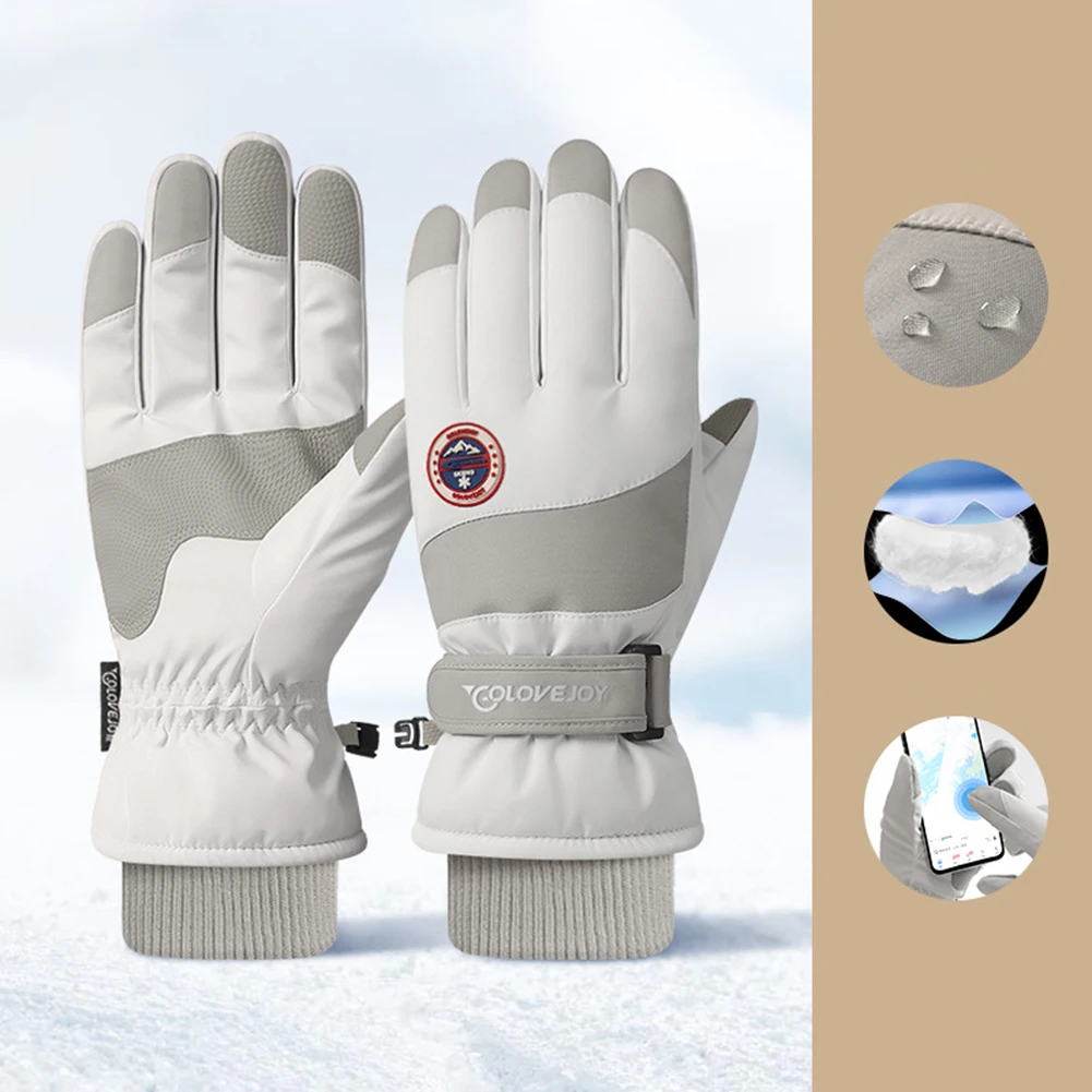 Touchscreen Gloves Ski Gloves 4 Color L/XL Oxford Cloth Unisex Adults Waterproof Winter Gloves For Running Hiking
Touchscreen Gloves Ski Gloves 4 Color L/XL Oxford Cloth Unisex Adults Waterproof Winter Gloves For Running Hiking