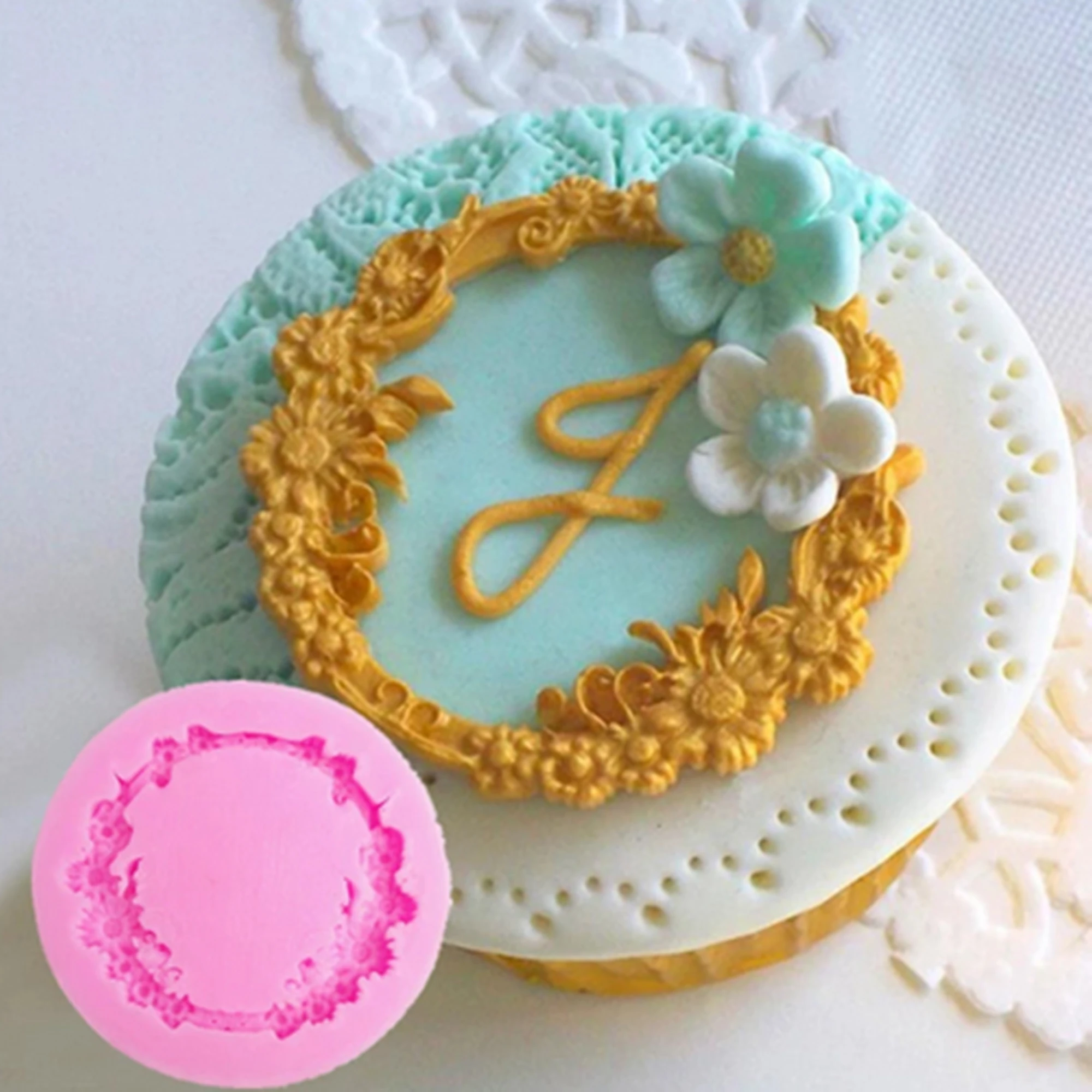 Flowers Silicone Cake Molds For Baking Resin Kitchen Baking Decoration Tools DIY Cake Chocolate Lace Dessert Candy Fondant Mould
Flowers Silicone Cake Molds For Baking Resin Kitchen Baking Decoration Tools DIY Cake Chocolate Lace Dessert Candy Fondant Mould