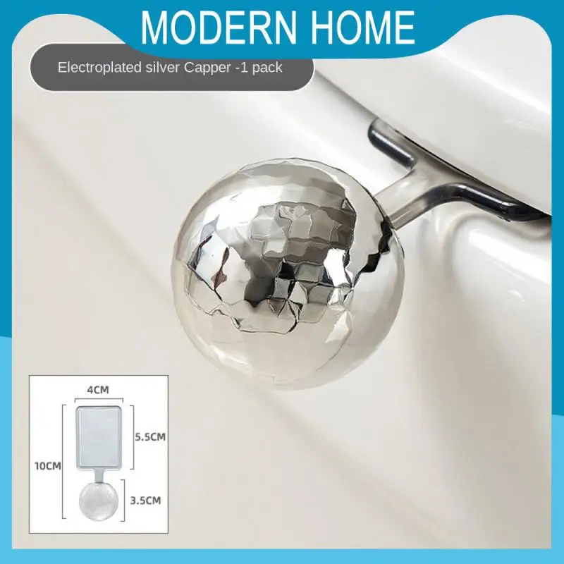 Circular Handle Adhesive Toilet Seat Groove Design Electroplating Process Toilet Seat Without Cover Handle Convenient Design
Circular Handle Adhesive Toilet Seat Groove Design Electroplating Process Toilet Seat Without Cover Handle Convenient Design