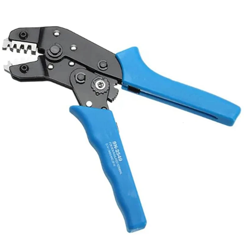 Promotion! SN-2549 Self-Adjusting Terminal Cable Crimping Tool is Suitable for DuPont PH2.0 XH2.54 KF2510 JST Molex D-SUB Termin
Promotion! SN-2549 Self-Adjusting Terminal Cable Crimping Tool is Suitable for DuPont PH2.0 XH2.54 KF2510 JST Molex D-SUB Termin