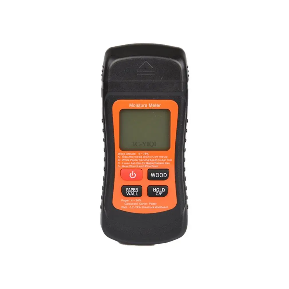 MT-02 Two Pins Digital Wood Moisture Meter Paper Humidity Tester Wall Hygrometer Timber Damp Detector
MT-02 Two Pins Digital Wood Moisture Meter Paper Humidity Tester Wall Hygrometer Timber Damp Detector