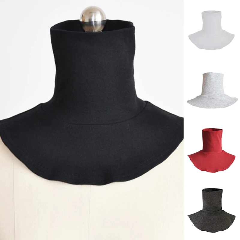 Lady's False Collar Winter Lapel Base Fake Collars Solid Color Turtleneck Neckerchief Elegant Shawl Scarf Fashion Fake Collar 
Lady's False Collar Winter Lapel Base Fake Collars Solid Color Turtleneck Neckerchief Elegant Shawl Scarf Fashion Fake Collar