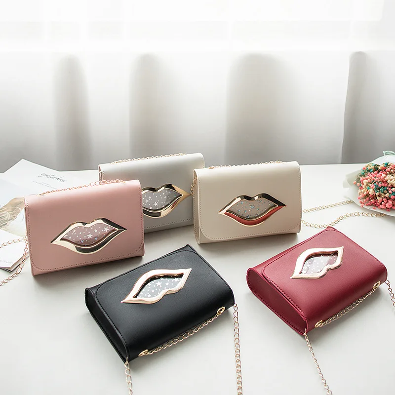 2022 New Creative Metal Lip Decoration Female Bag Campus Style Casual Single Shoulder Bag Mobile Phone Bag
2022 New Creative Metal Lip Decoration Female Bag Campus Style Casual Single Shoulder Bag Mobile Phone Bag