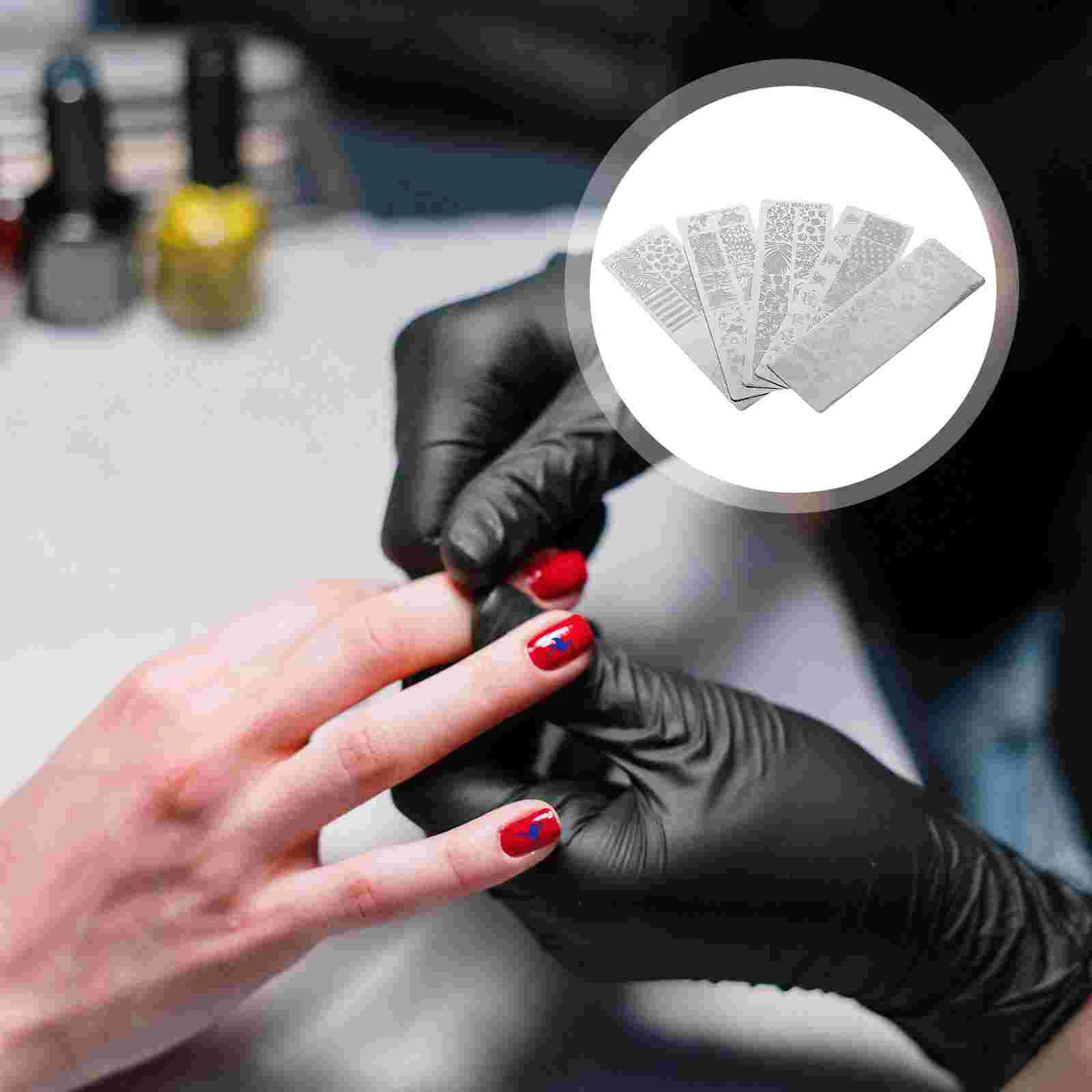 Nail Stamping Template Plates Templates Plate Ocean Stencils Kit Stamp Polish Stamper Manicure Natural Vintage Nails Kits
Nail Stamping Template Plates Templates Plate Ocean Stencils Kit Stamp Polish Stamper Manicure Natural Vintage Nails Kits