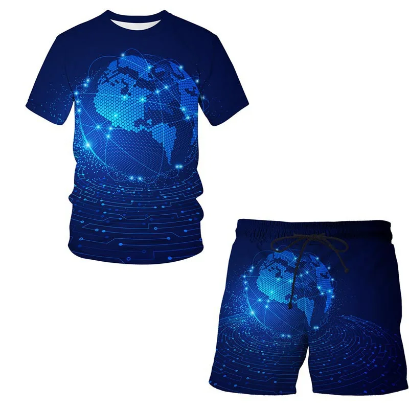 2022 New Illusion Graphics Men's Casual Tops Shorts Sets Summer 3DT Shirts Men's T-Shirts Fashion O Neck Shirts Plus Size Street
2022 New Illusion Graphics Men's Casual Tops Shorts Sets Summer 3DT Shirts Men's T-Shirts Fashion O Neck Shirts Plus Size Street