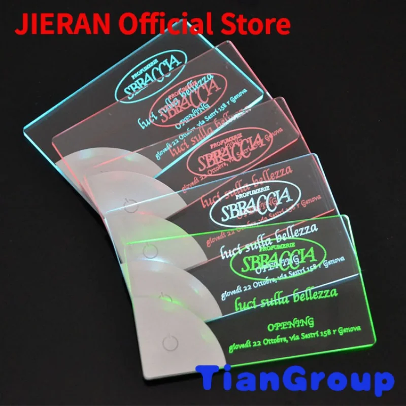 Led Light Up Customized Message Business Card 
Led Light Up Customized Message Business Card