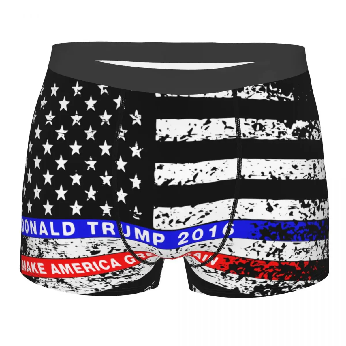 Fashion Boxer Shorts Panties Man Donald Trump Make America Great Again Flag Underwear Soft Underpants for Homme S-XXL
Fashion Boxer Shorts Panties Man Donald Trump Make America Great Again Flag Underwear Soft Underpants for Homme S-XXL