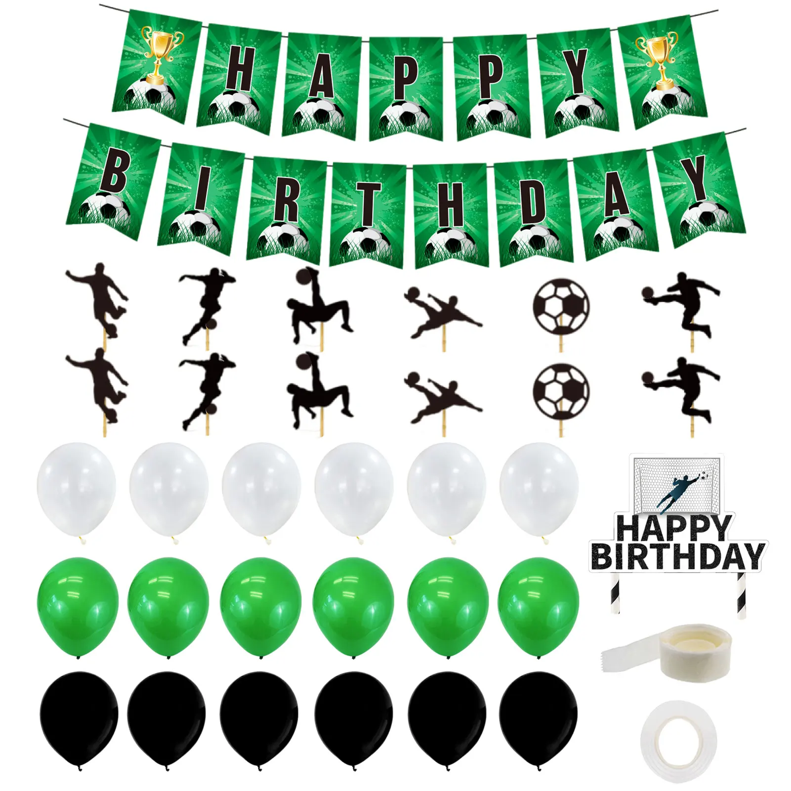 Soccer Birthday Decorations Football Birthday Decorations Soccer Themed Happy Birthday Banner Cake Toppers Balloons Decorations
Soccer Birthday Decorations Football Birthday Decorations Soccer Themed Happy Birthday Banner Cake Toppers Balloons Decorations