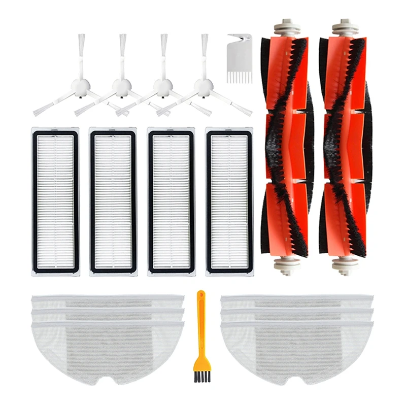 18Pcs Replacement Parts For Xiaomi Mijia 1C STYTJ01ZHM Robot Vacuum Cleaner Accessories Brushes Filters Spare Parts
18Pcs Replacement Parts For Xiaomi Mijia 1C STYTJ01ZHM Robot Vacuum Cleaner Accessories Brushes Filters Spare Parts