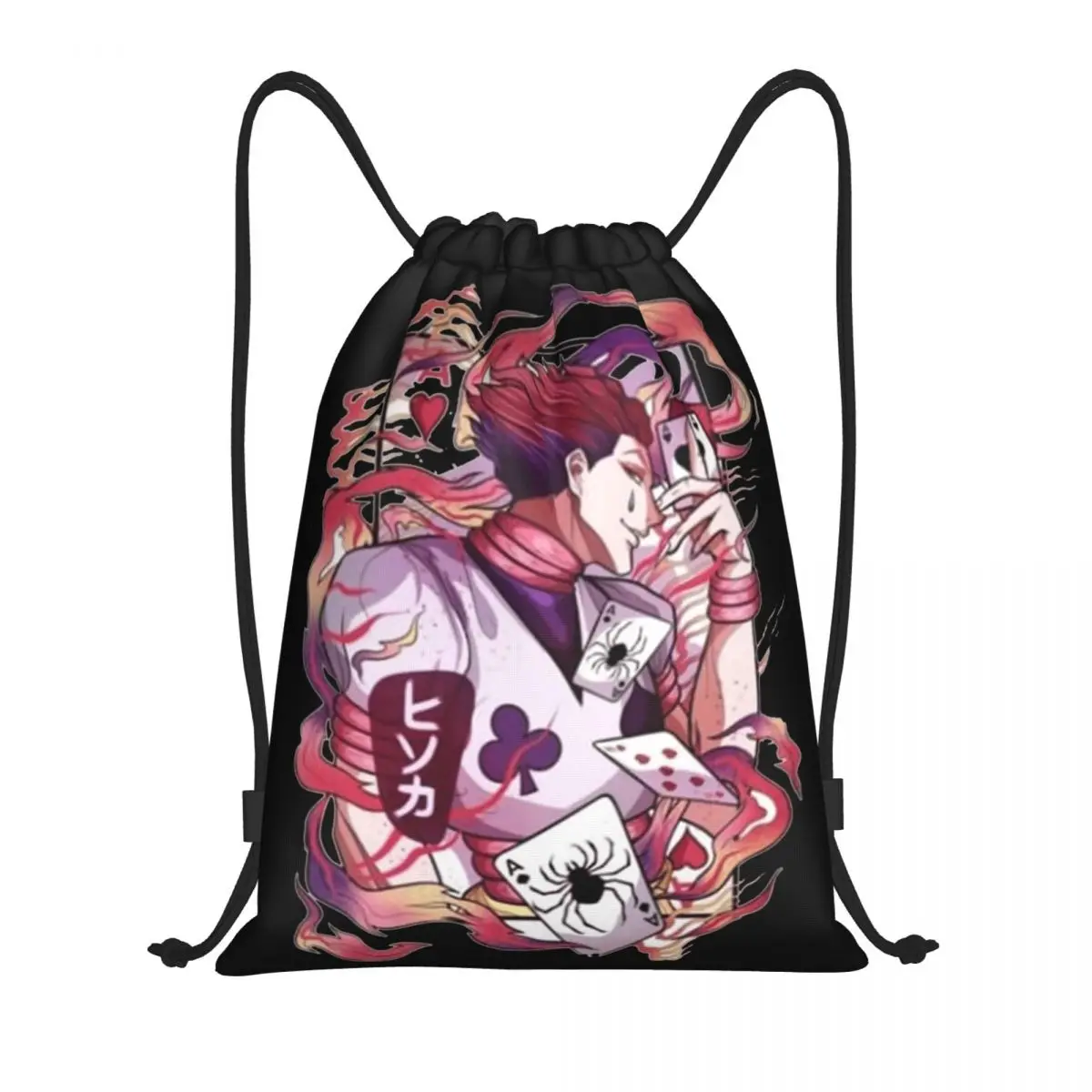 Hunter X Hunter Hisoka ALphabet 1 Funny Drawstring Bags Gym Bag Infantry pack Secure Backpack Korean style Large capacity Ins
Hunter X Hunter Hisoka ALphabet 1 Funny Drawstring Bags Gym Bag Infantry pack Secure Backpack Korean style Large capacity Ins
