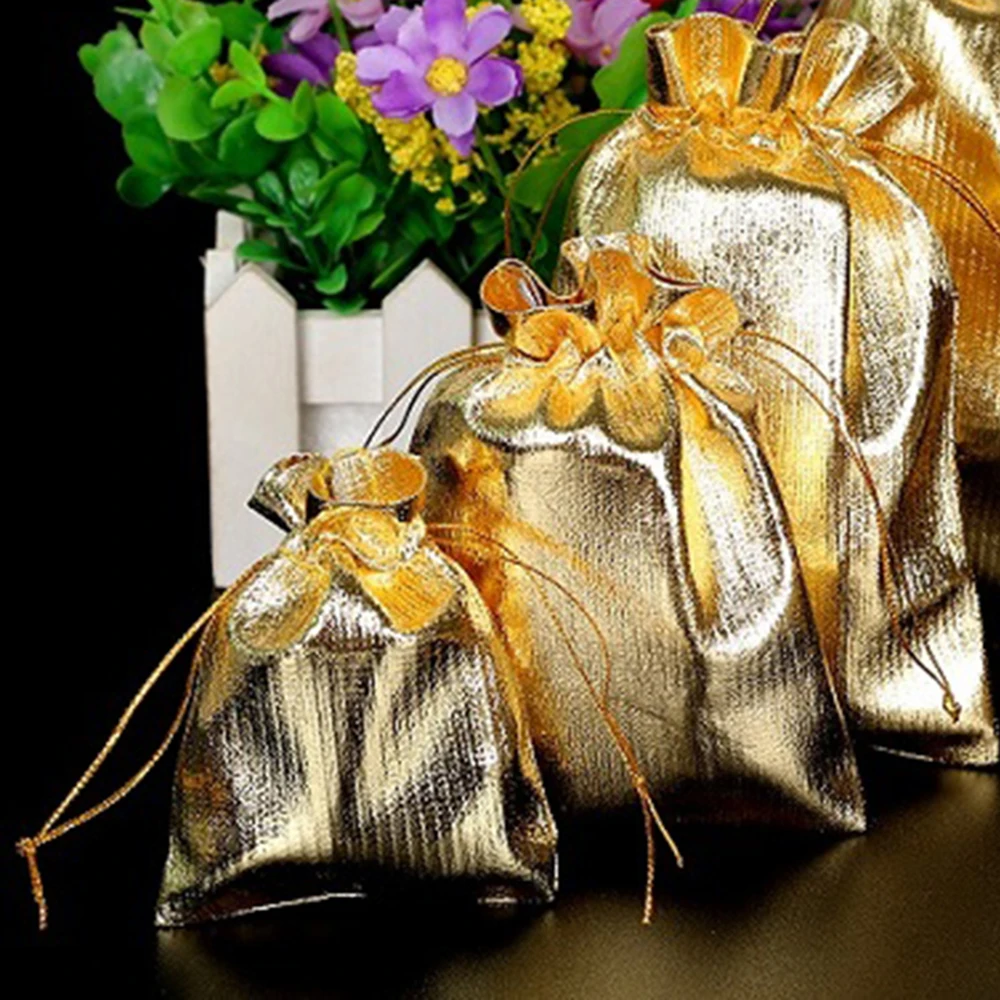Gift Wrapping Supplies Gift Bags Foil Party favors Dazzling 50pcs Organza Drawstring Pouches Ideal for Christmas and New Year
Gift Wrapping Supplies Gift Bags Foil Party favors Dazzling 50pcs Organza Drawstring Pouches Ideal for Christmas and New Year