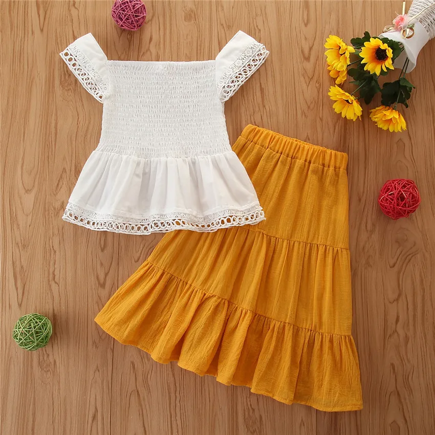 2022 Summer New Fashion Light Luxury European and American Style Kids Clothing Skirt Suit Top Skirt Fashion SuitBoutiqueClothing
2022 Summer New Fashion Light Luxury European and American Style Kids Clothing Skirt Suit Top Skirt Fashion SuitBoutiqueClothing
