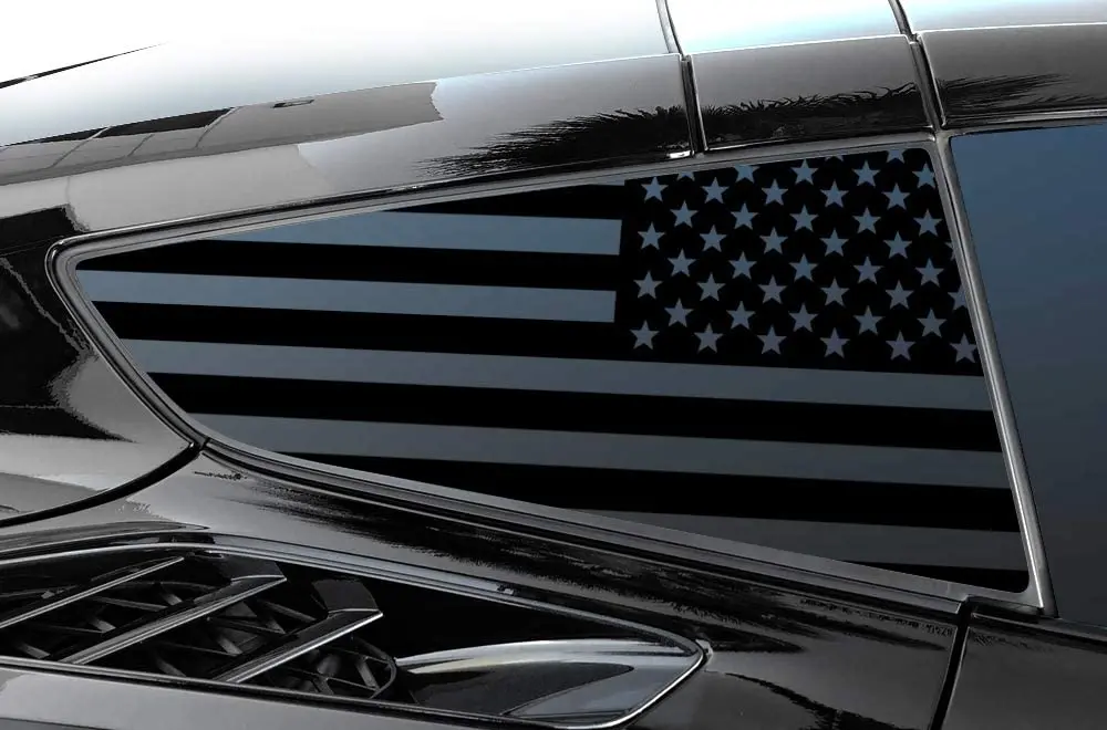 Factory Crafts Window Graphics Kit Vinyl Decal Wrap Compatible with Chevrolet Corvette C7 Stringray 2014-2019 - USA American Fla
Factory Crafts Window Graphics Kit Vinyl Decal Wrap Compatible with Chevrolet Corvette C7 Stringray 2014-2019 - USA American Fla