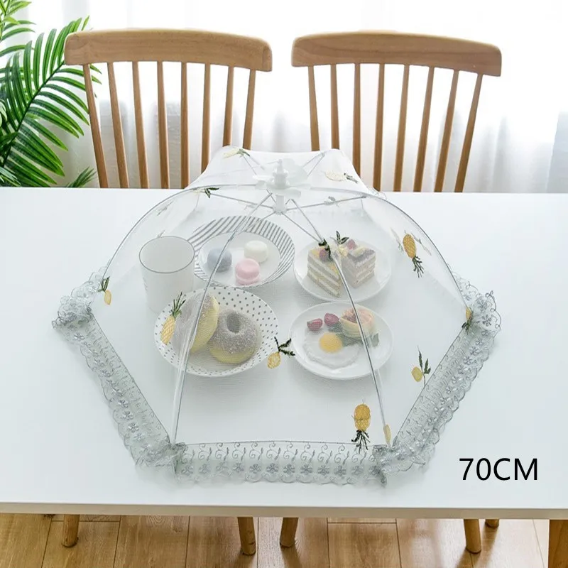 Breathable Meal Cover Small Fresh Style Kitchen Gadget Foldable Anti-fly Mosquito Stainless Steel Skeleton Protective Overlayer
Breathable Meal Cover Small Fresh Style Kitchen Gadget Foldable Anti-fly Mosquito Stainless Steel Skeleton Protective Overlayer