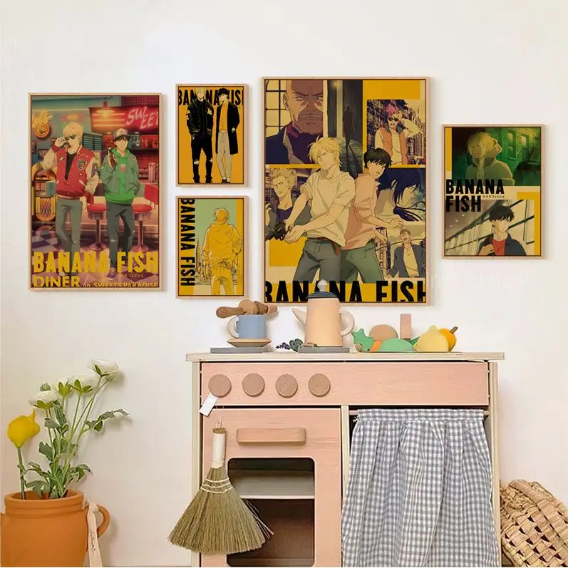 Banana Fish Classic Anime Poster Wall Art Retro Posters For Home Nordic Home Decor
Banana Fish Classic Anime Poster Wall Art Retro Posters For Home Nordic Home Decor