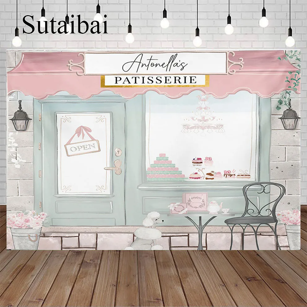 Photography Background Sweets Patisserie Shop Girl 1st First Birthday Party Cake Table Decor Backdrop Photo Studio Prop
Photography Background Sweets Patisserie Shop Girl 1st First Birthday Party Cake Table Decor Backdrop Photo Studio Prop