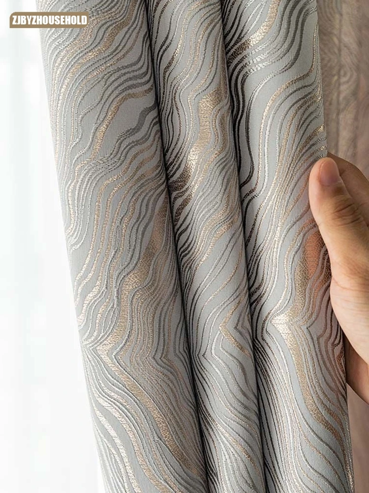 European Curtains for Living Room Striped Pattern Window Drapes Door Bedroom Blackout Room Divider Luxury Villa Modern Curtain
European Curtains for Living Room Striped Pattern Window Drapes Door Bedroom Blackout Room Divider Luxury Villa Modern Curtain