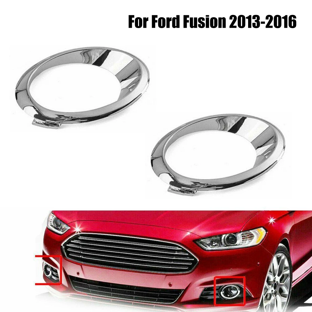 Chrome Fog Lamp Bezel Trim Ring Tools Left & Right Pair Front Silver Trim Ring Fog Light Cover Horizontal Billet
Chrome Fog Lamp Bezel Trim Ring Tools Left & Right Pair Front Silver Trim Ring Fog Light Cover Horizontal Billet