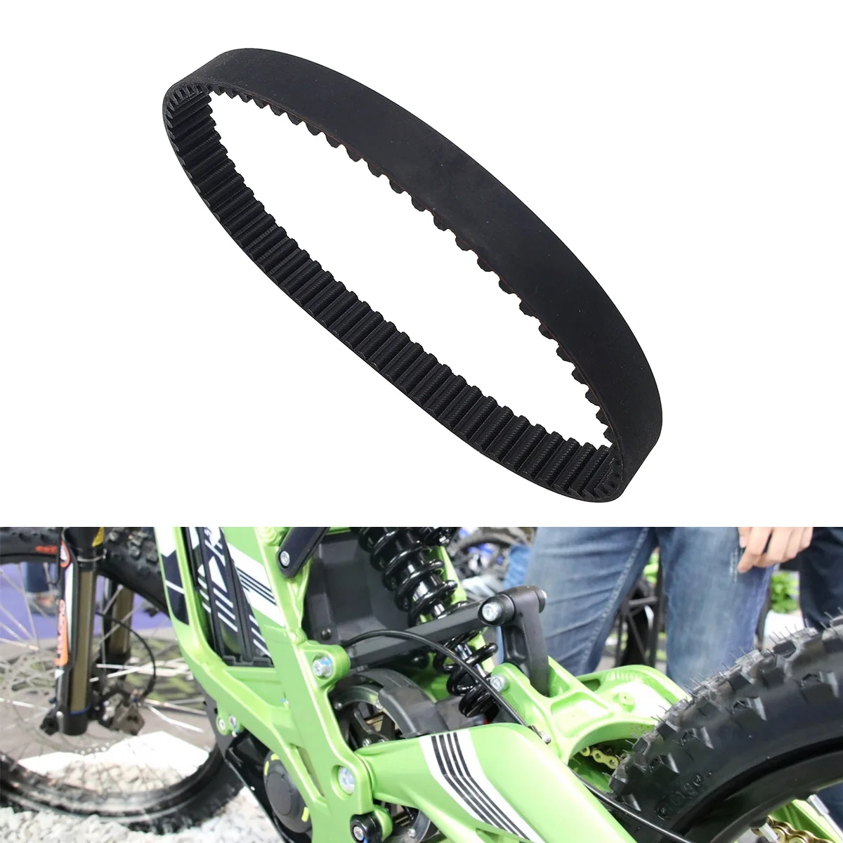 Motocross Electric Bike 560mm 8M Drive Belts Transmission Belt For Sur-Ron Surron Sur Ron Light Bee S X
Motocross Electric Bike 560mm 8M Drive Belts Transmission Belt For Sur-Ron Surron Sur Ron Light Bee S X
