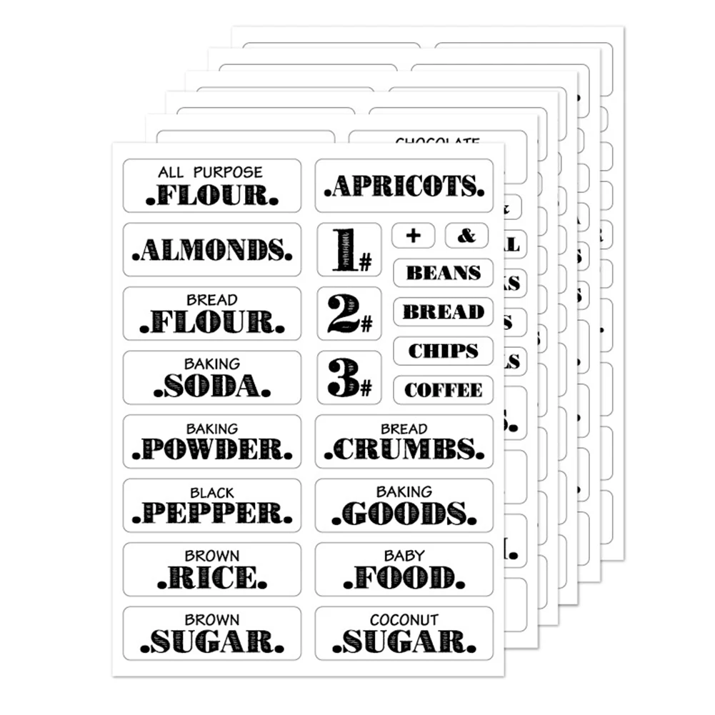 Farmhouse Pantry Labels 6 Sheets Transparent Waterproof Pantry Stickers Food Jar Labels For Pantry Organization
Farmhouse Pantry Labels 6 Sheets Transparent Waterproof Pantry Stickers Food Jar Labels For Pantry Organization