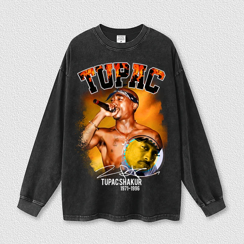 Футболка TUPAC с длинным рукавом, стираемый топ в стиле хип-хоп, Топ в стиле рэпера, универсальные цифровые хлопковые футболки с прямой графико...
Футболка TUPAC с длинным рукавом, стираемый топ в стиле хип-хоп, Топ в стиле рэпера, универсальные цифровые хлопковые футболки с прямой графико...
