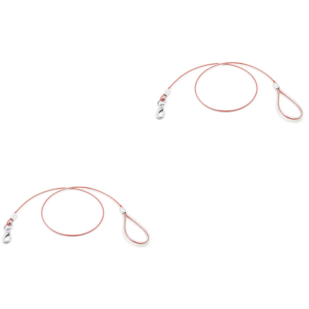 2pcs Steel Wire Chew Proof Dog Leash Training Runner for Large Dogs 0.6 x 120cm (Red)
2pcs Steel Wire Chew Proof Dog Leash Training Runner for Large Dogs 0.6 x 120cm (Red)