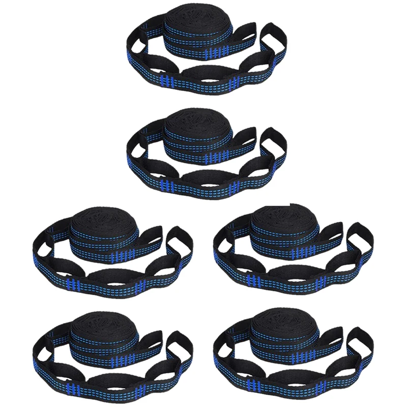 6 Pcs 5-Ring High Load-Bearing Hammock Straps Reinforced Polyester For Home Outdoor Hammock-Blue
6 Pcs 5-Ring High Load-Bearing Hammock Straps Reinforced Polyester For Home Outdoor Hammock-Blue