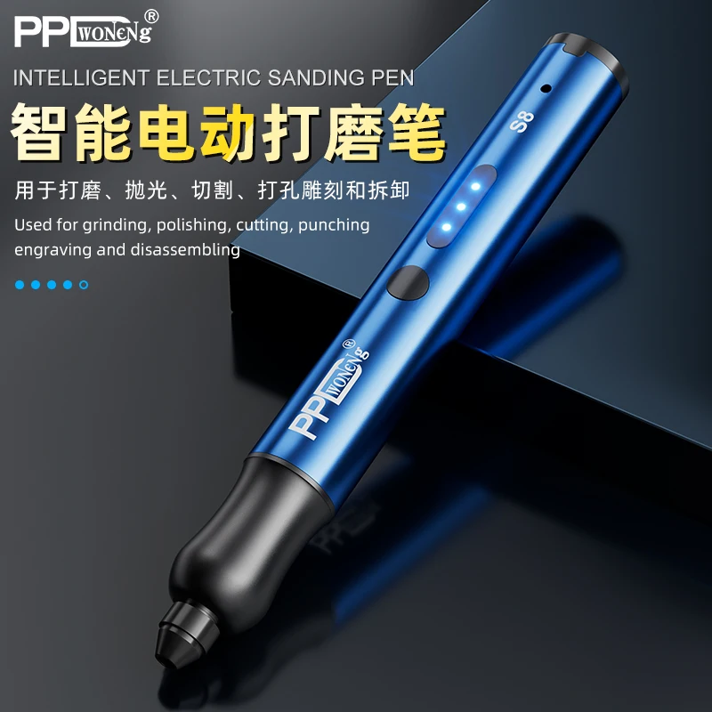 Электрическая шлифовальная ручка для сотового телефона, материнской платы, процессора, экран, инструменты для резки, интеллектуальная зарядка, гравировка, полировка, решетка
Электрическая шлифовальная ручка для сотового телефона, материнской платы, процессора, экран, инструменты для резки, интеллектуальная зарядка, гравировка, полировка, решетка