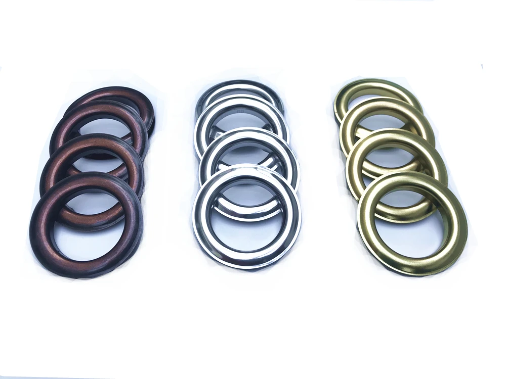 Wholesale Gold/Silver/Bronze Metal Rings for Curtains Rings Metal Curtain Eyelets Accessories Install By Stamping Machine D2
Wholesale Gold/Silver/Bronze Metal Rings for Curtains Rings Metal Curtain Eyelets Accessories Install By Stamping Machine D2